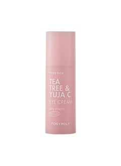 TONYMOLY Pure Dew Tea Tree & Yuja C Eye Cream