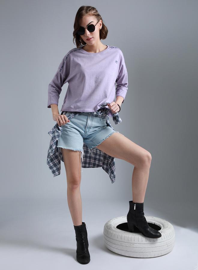 HIGH STAR High Star Washed High Low Boxy Fit T-Shirt - Image 3