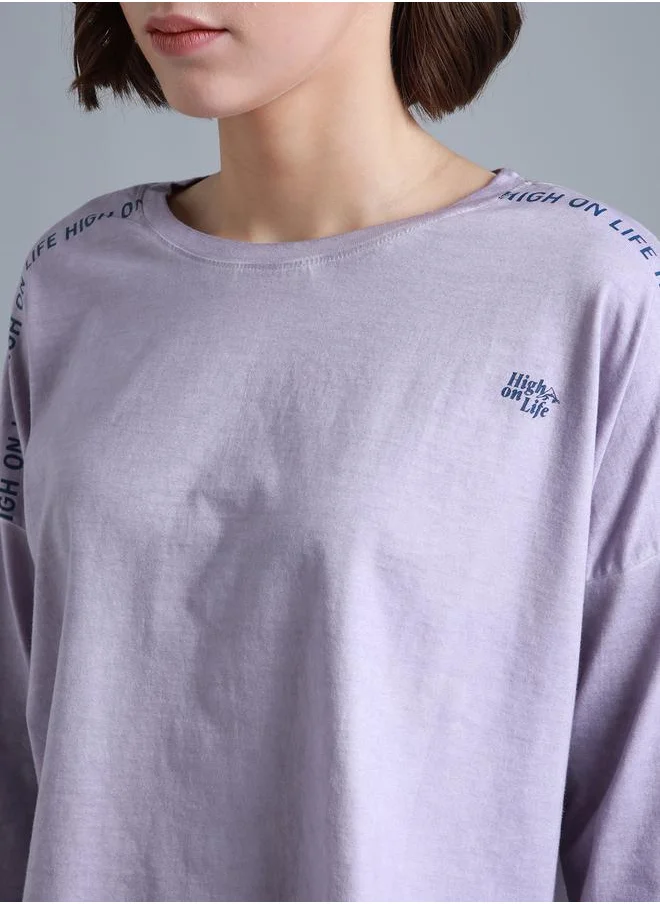 HIGH STAR High Star Washed High Low Boxy Fit T-Shirt