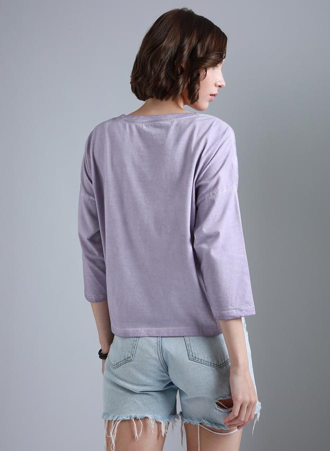 HIGH STAR High Star Washed High Low Boxy Fit T-Shirt - Image 4