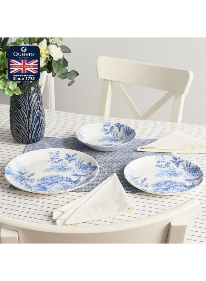 Churchill's Churchill Queen's Dinnerware 12 Piece Set, Spring Flourish, Made In England - Image 5