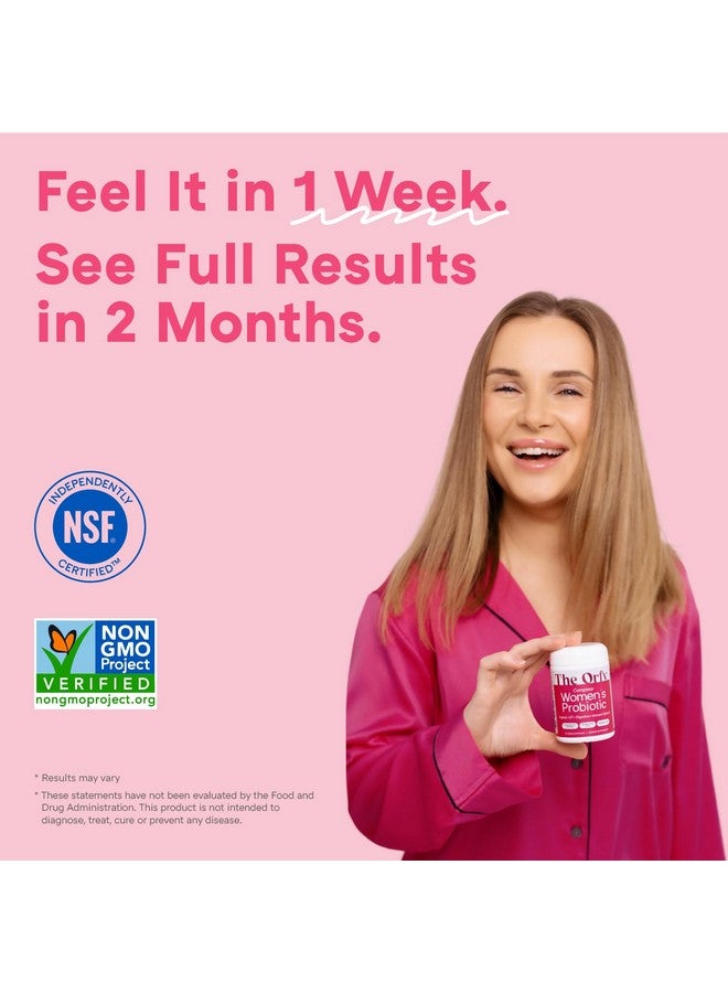 أورفي - بروبيوتيك كامل للنساء - صحة المهبل، المسالك البولية، الهضم والمناعة - 60 مليار وحدة تشكيل مستعمرة، 16 سلالة بروبيوتيك، بروبيوتيك وبريبايوتيك مع الريحان المقدس - مرة واحدة يوميًا، 30 حبة - Image 3