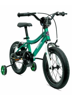 Whimsy Whimsy - Classic 14" Kids Bike  2-Minute Assembly, Handbrake, Child-Friendly Cycle, Adjustable Saddle - Green  - Image 2