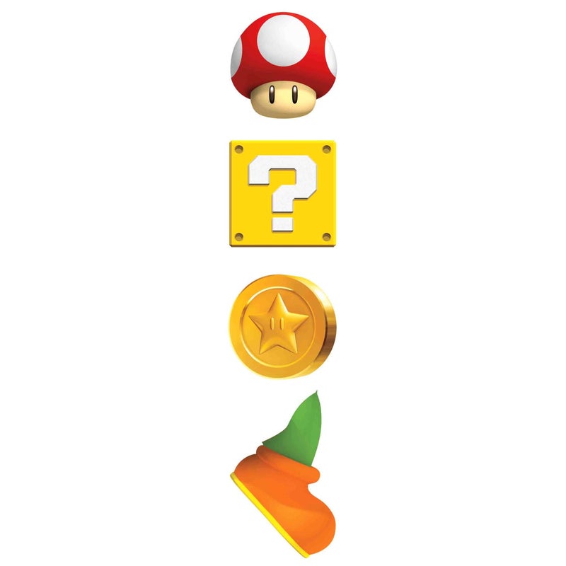 RoomMates RMK1918GM Ninetendo Super Mario Bros. Yoshi and Mario Peel and Stick Giant Wall Decals 23" x 32" - Image 3