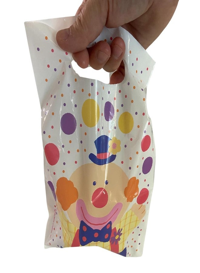 AoneFun Carnival Party Supplies - Pack of 8 Carnival Goodie Bags for Circus Party Favors Clown Trick or Treat Bag Circus Theme Birthday Decorations - Image 2