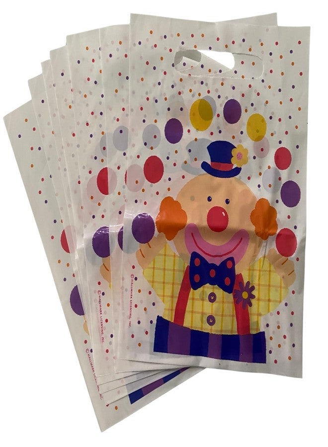 AoneFun Carnival Party Supplies - Pack of 8 Carnival Goodie Bags for Circus Party Favors Clown Trick or Treat Bag Circus Theme Birthday Decorations - Image 1
