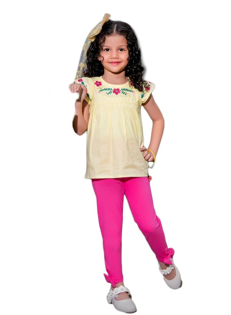 Girls' set consisting of two pieces,