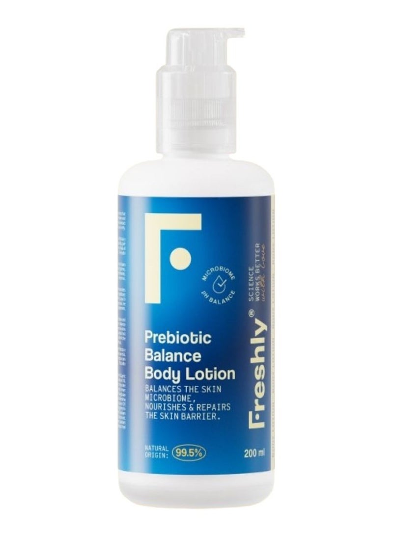 Freshly Prebiotic Balance Body Lotion Nourishes and Repairs 200ml - Image 1