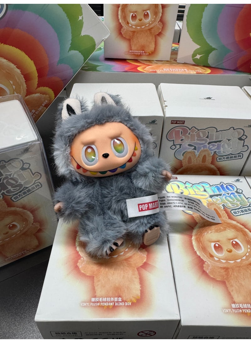 لابوبو Labubu ORIGINAL The Monster Energy الإصدار 3 الشكل القابل للتحصيل | لعبة فنية المصممة الشعبية | هدية محدودة الإصدار للأطفال وهواة الجمع ومحبي الرسوم المتحركة | نموذج الديكور الأصلي - Image 4