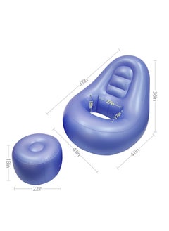 Arabest Inflatable Chair with Air Pump for After Butt Surgery Recovery,Sitting,Sleeping,Pregnancy and Relaxation and Pillow Without Compromising Results(with Ottoman)  - Image 3
