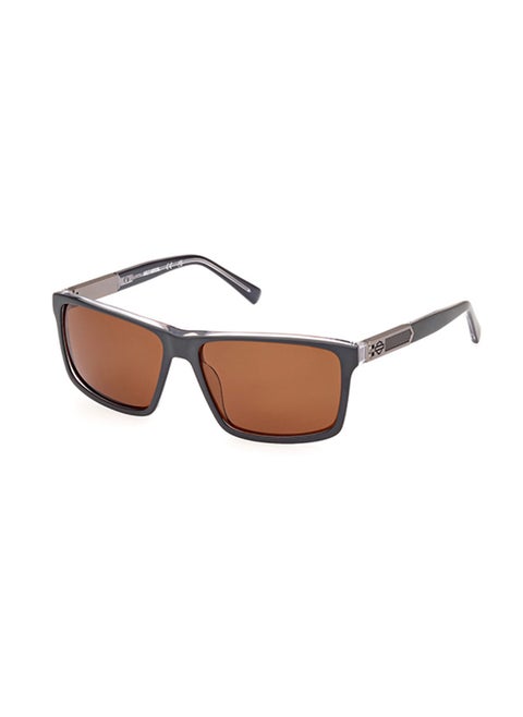 Rectangular Sunglasses For Men - Matte Black