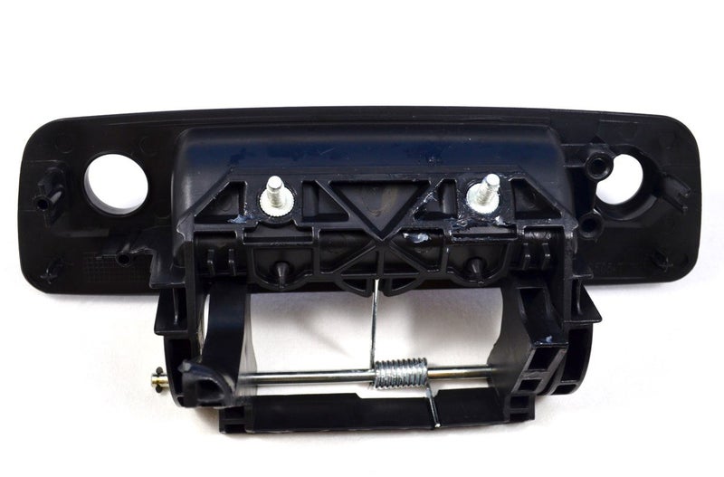 PT Auto Warehouse CH-3505A-T2 - مقبض باب خلفي أسود محكم - مع فتحة مفتاح وفتحة كاميرا - Image 2