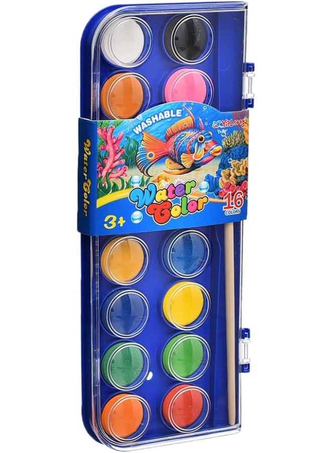 YALONG Watercolour Dry Powder | 16 Colors - Image 1