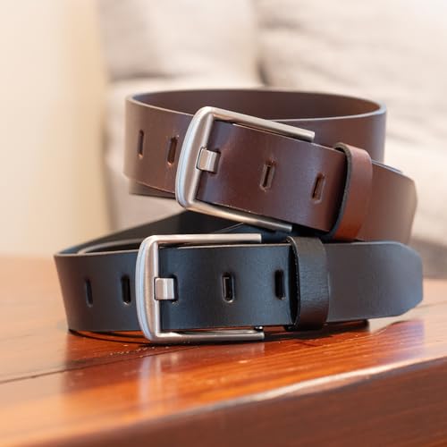 Nickel Smart Black Wide Pin Belt II - 38" - Image 4