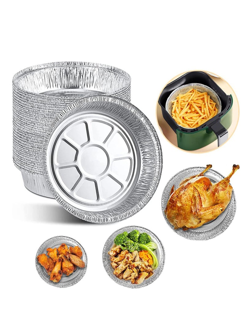 Disposable Aluminum Foil Round Tray Oil Proof Aluminum Foil Tin Container for Baking, Cooking and Oven 50 Pieces 6 Inch - pzsku/Z993040CD1C5D1832DB3DZ/45/_/1723568020/2fd9ff8e-e825-40af-aee8-bc10e6031c68