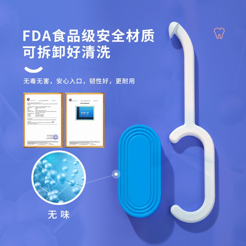 Two-In-One Spot Invisible Braces Picker Portable Orthodontic Braces Hook Handheld Orthodontic Braces Bite - Image 4
