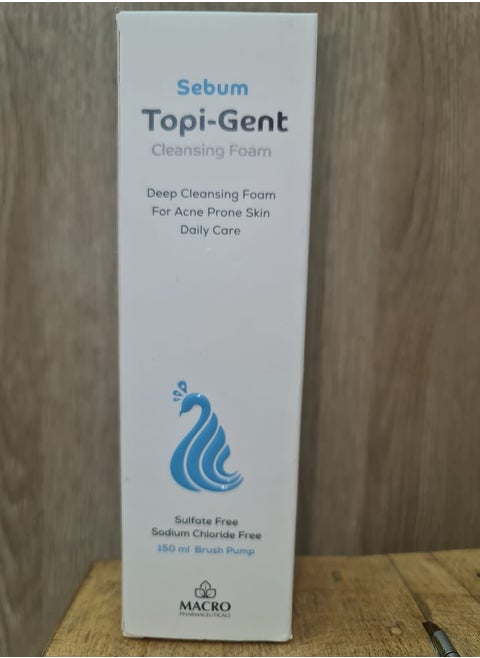 Topi-gent cleansing foam 150ml