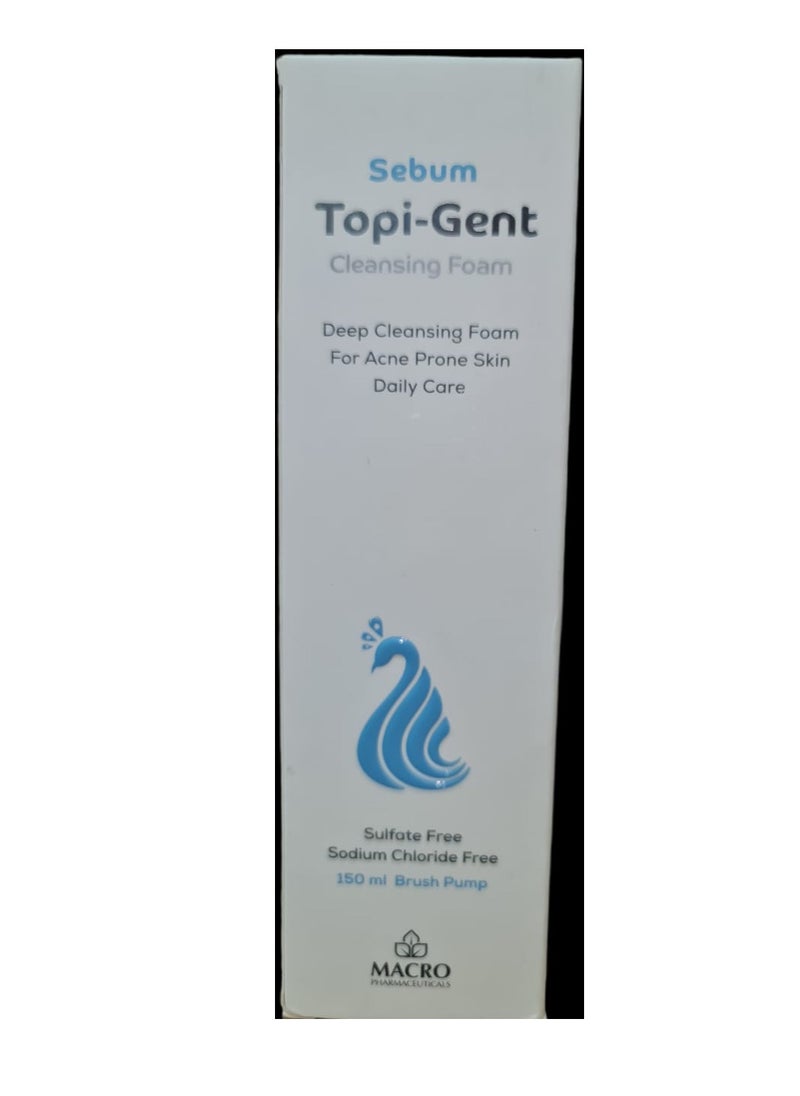 Macro - Topi-gent cleansing foam 150ml - Image 1