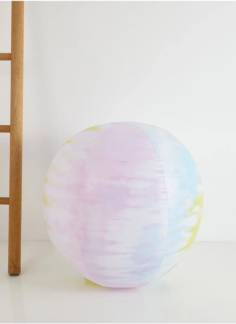 SUNNY LIFE Xl Inflatable Beach Ball Tie Dye Sorbet