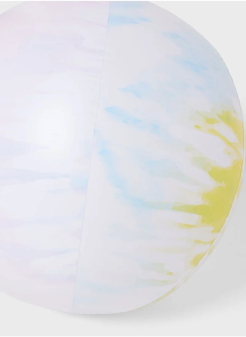 SUNNY LIFE Xl Inflatable Beach Ball Tie Dye Sorbet