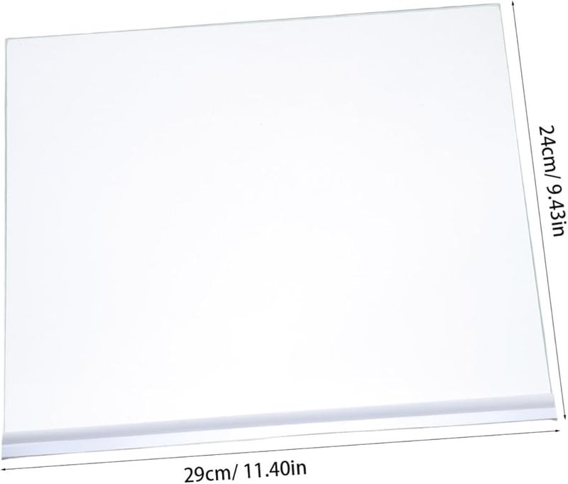 رف فريزر من الزجاج المقسى الثقيل لتنظيم واستبدال أرفف الثلاجات - Image 3