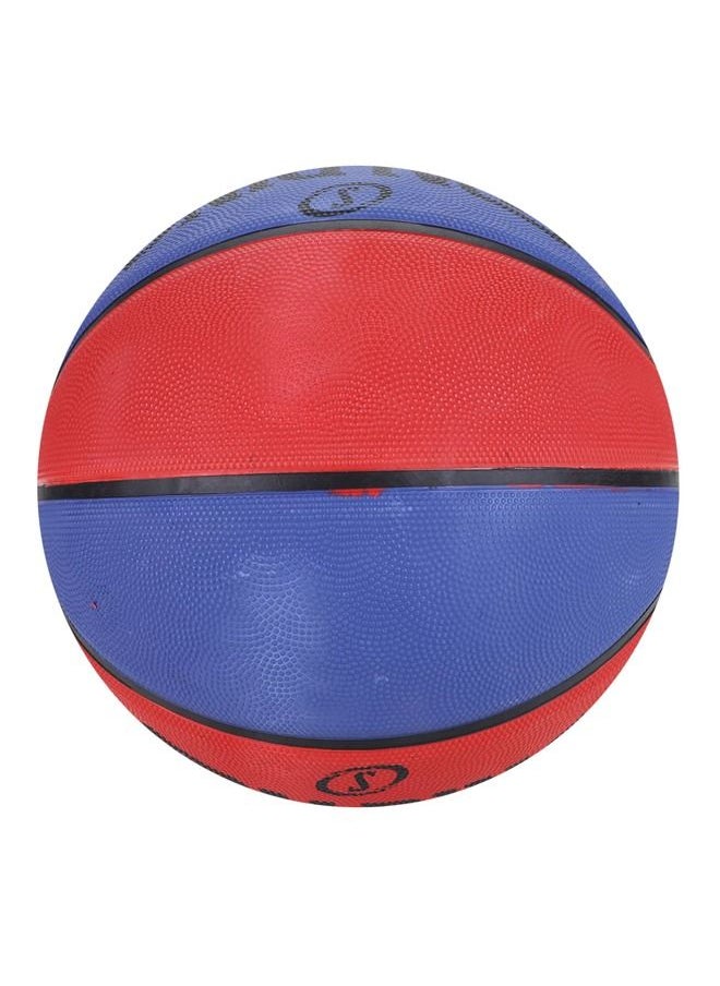 SPALDING Layup Blue Red Rubber Basketball size 7  - Image 2