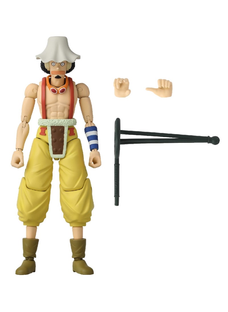 Bandai - Anime Heroes One Piece Usopp 7-Inches  | Collectible Action Figure | Switchable Hands | Perfect Gift for Collectors, Manga & Anime Lovers! - Image 1