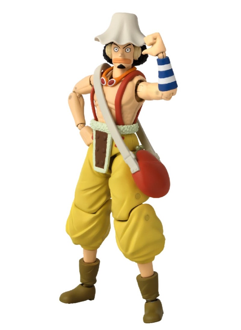Bandai - Anime Heroes One Piece Usopp 7-Inches  | Collectible Action Figure | Switchable Hands | Perfect Gift for Collectors, Manga & Anime Lovers! - Image 1