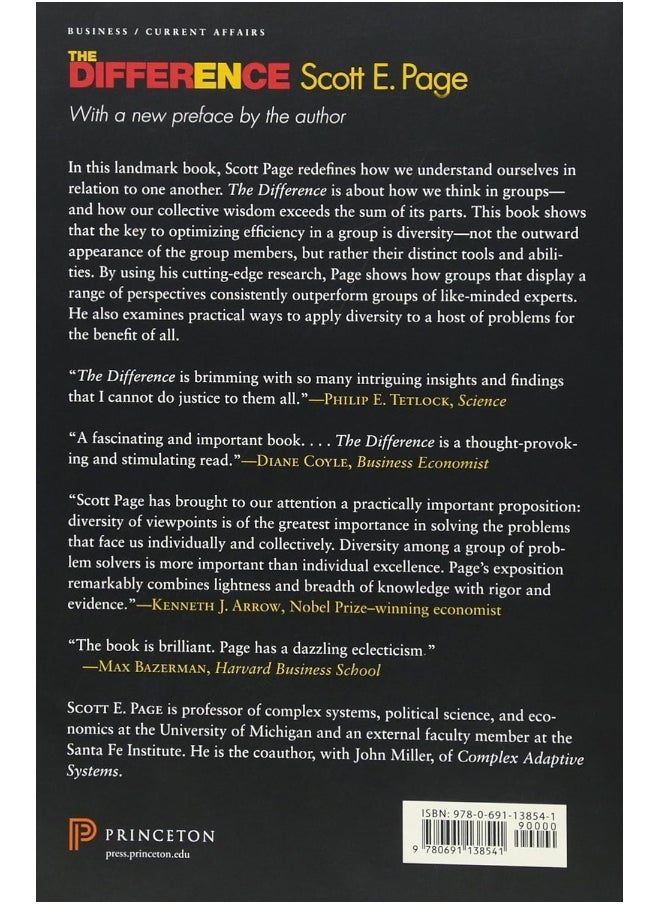 null - The Difference: How the Power of Diversity Creates Better Groups, Firms, Schools, and Societies - New Edition - Image 1