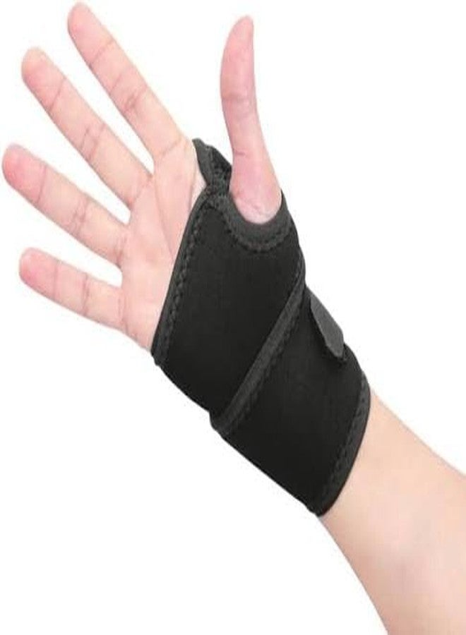 AQUACARE Wrist Support Brace with Thumb Support for Men and Women Adjustable Hand Brace for Pain Relief Carpal Tunnel Arthritis Gym and Sports Injury Wrist Stabilizer for Left and Right Hand ( Pack of 1 ) - Image 1
