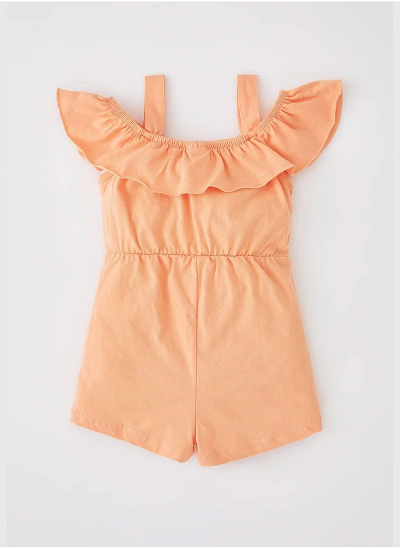 DeFacto Strappy Frill Detail Dungarees