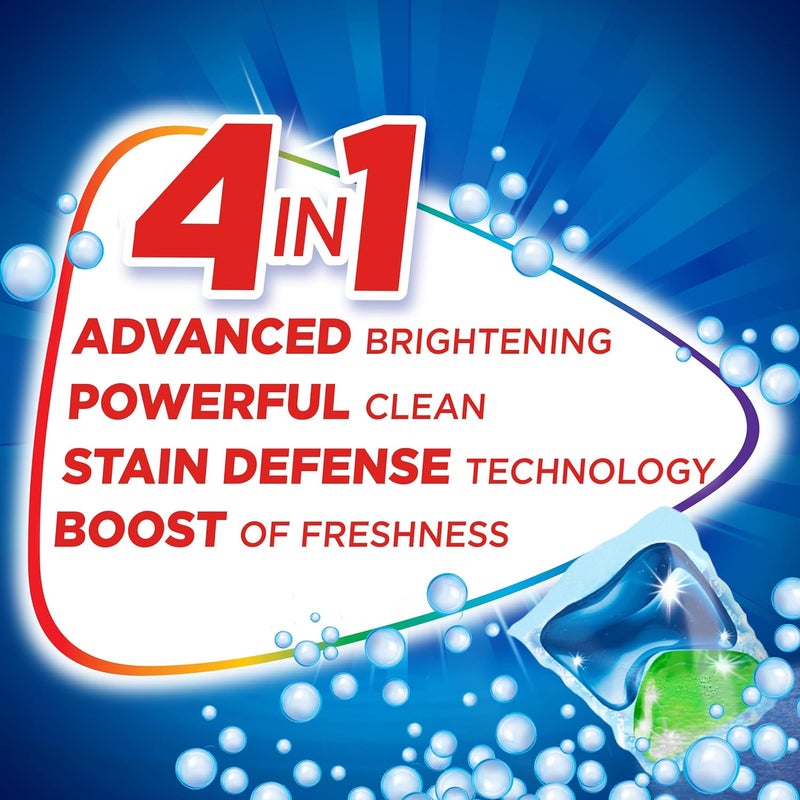 Purex 4-in-1 + OXI Laundry Detergent Pacs, Fresh Morning Burst, 22Count, Pack of 6, 132 Total Loads - Image 5
