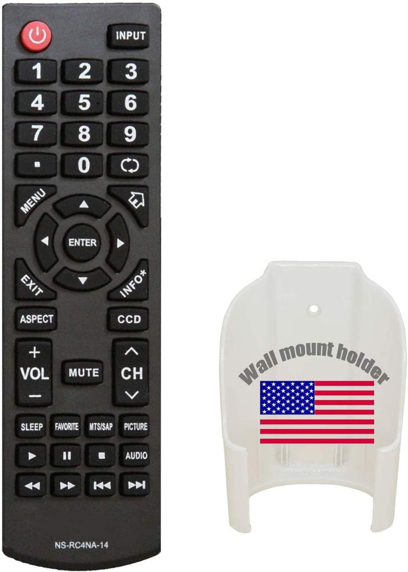 CHOUBENBEN Replacement Remote Control for Insignia NS-32E859A11 NS-32E320A13 NS-39E340A13 NS-39E480A NS-39E480A13 NS-32E440-A13 NS-L22X-10A NS-L26Q-10A Plasma LCD LED HDTV TV - Image 1