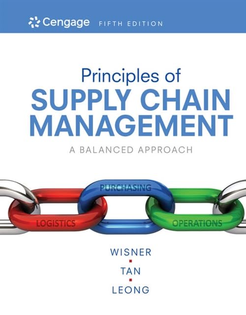 Principles Of Supply Chain Management A Balanced Approach 