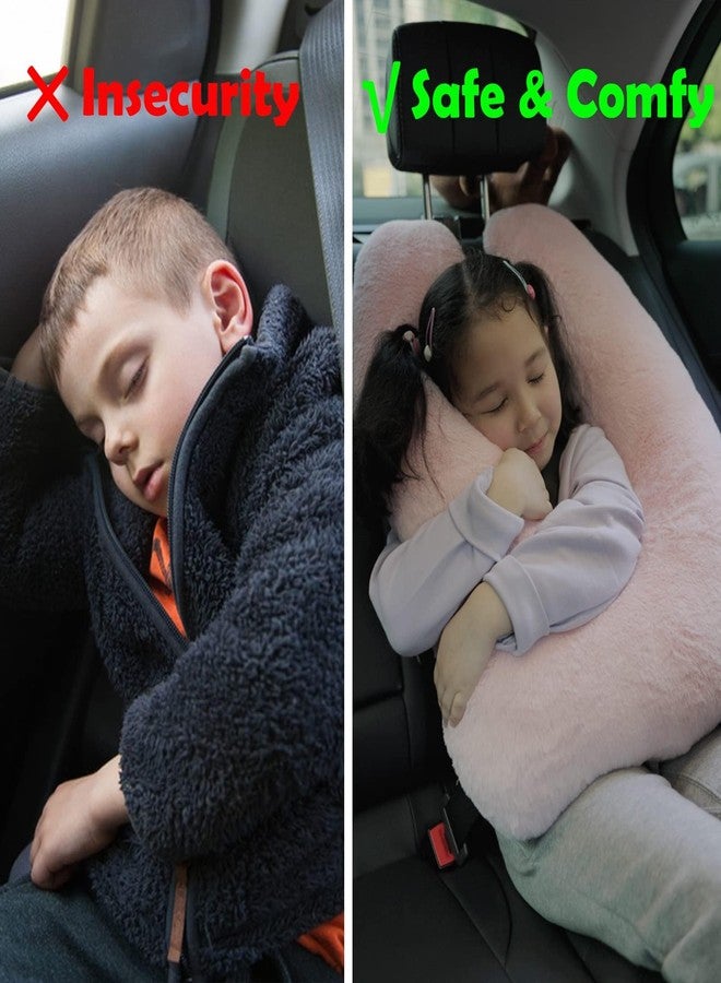 Atablyn Car Pillow - Cute Kid and Adult Car Sleeping Neck Head Support H-Shape Travel Pillow Cushion Car Seat Safety - Image 3