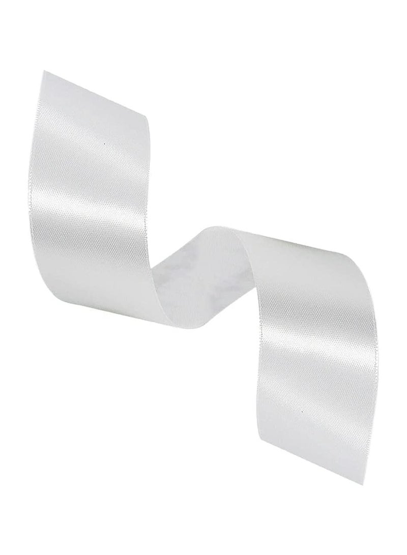 Generic Vanilla Satin Ribbon, 38mm x 25yd Fabric Polyester Ribbon for Gift Wrapping, Party Favors, Wedding Decorations, Bow Making, Bouquets, Sewing Projects & Craft Supplies  - Image 3