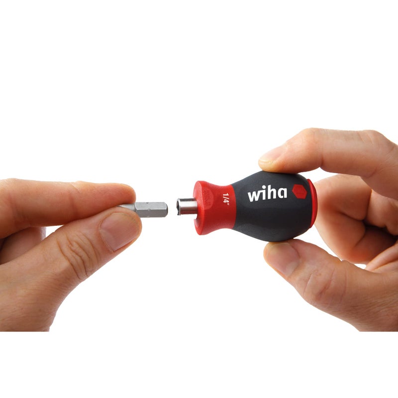 Wiha 28103 Magnetic 1/4 Bit Holder, Stubby, 57mm - Image 2