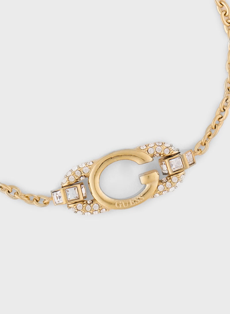 GUESS Logo & Crystals Bracelet - Image 2