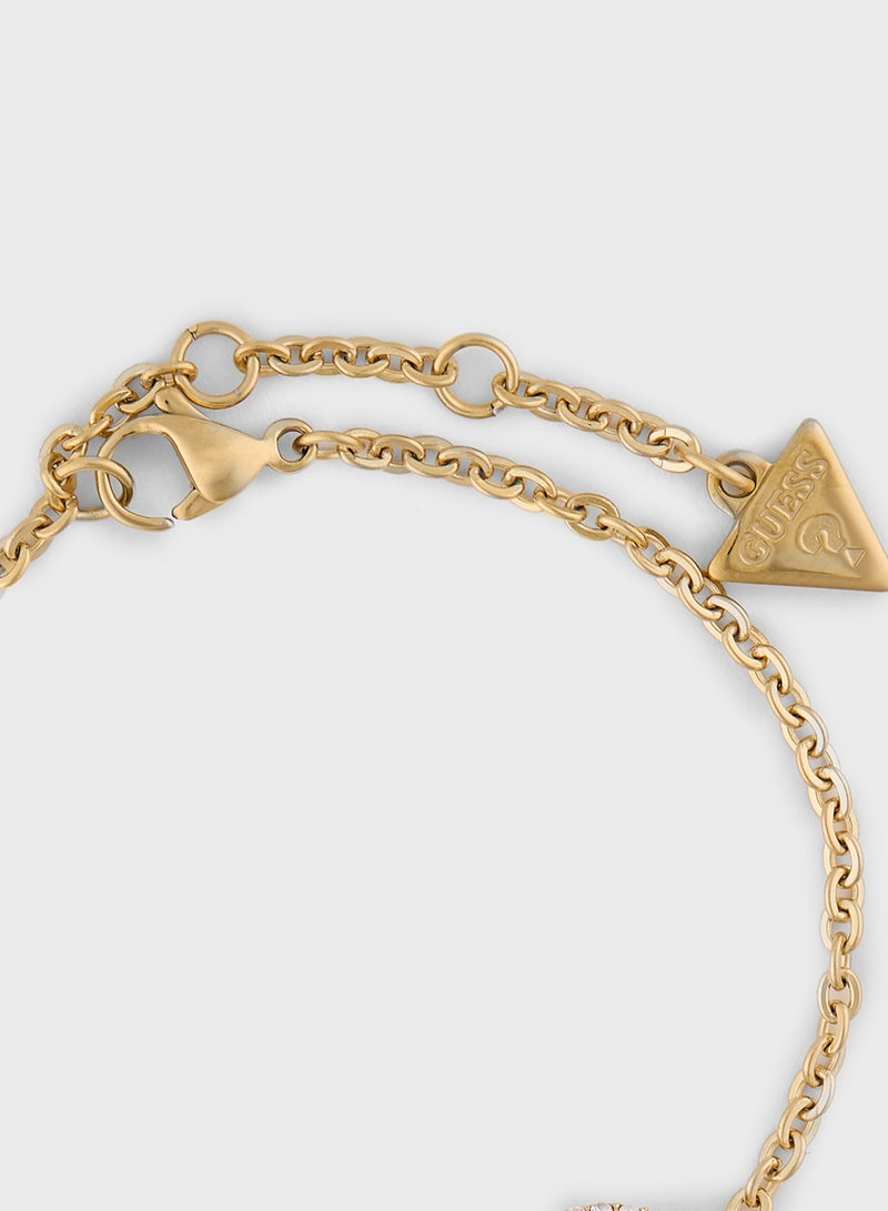 GUESS Logo & Crystals Bracelet - Image 3