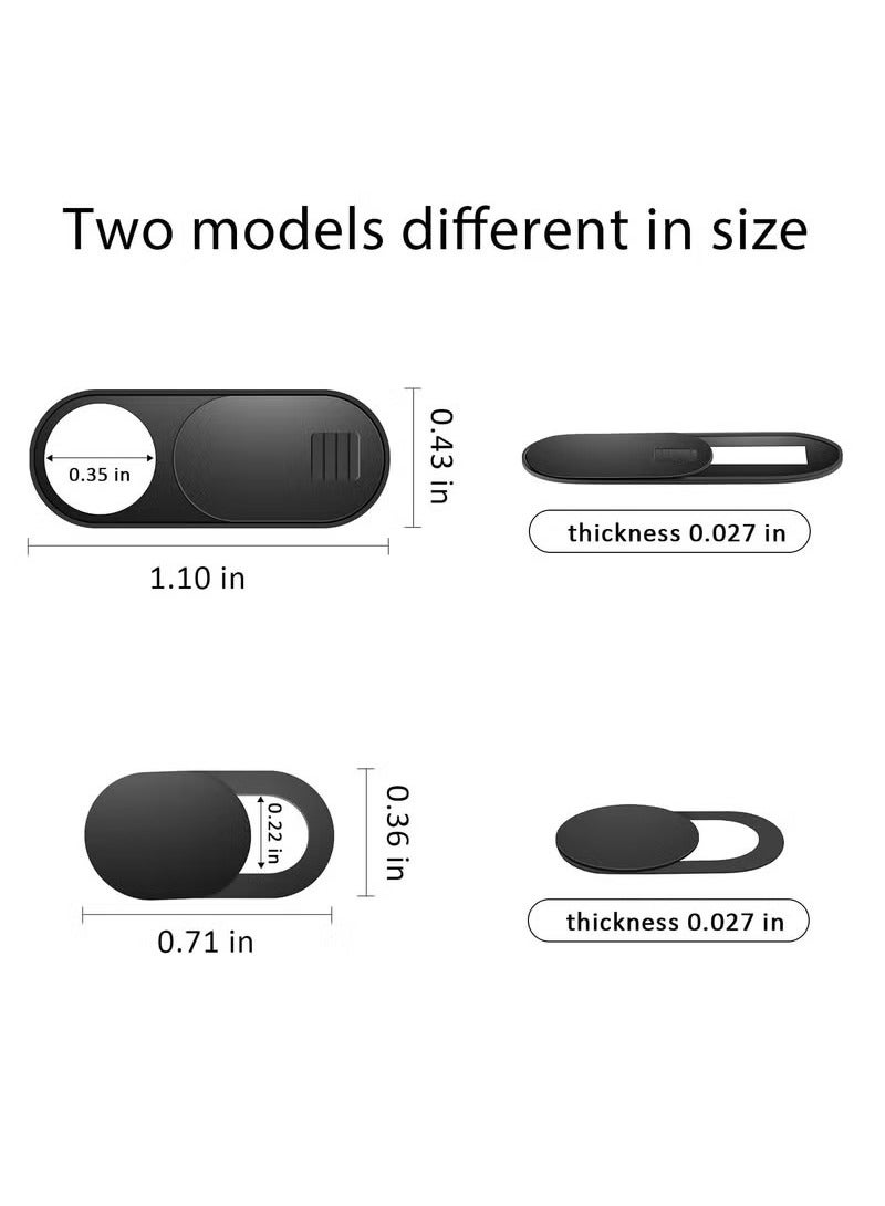 12 Pack Laptop Camera Cover Slide，Phone Camera Cover for Laptop, Desktop, PC, Tablet, Smartphone Great for Privacy - Image 2