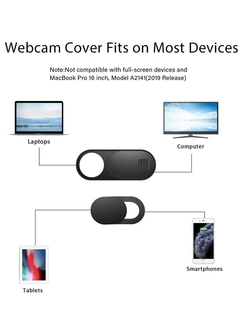 12 Pack Laptop Camera Cover Slide，Phone Camera Cover for Laptop, Desktop, PC, Tablet, Smartphone Great for Privacy - Image 4