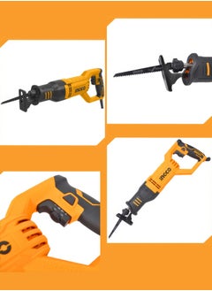 INGCO Ingco  Reciprocating Saw  750 Watt  Yellow / Black  - Image 4