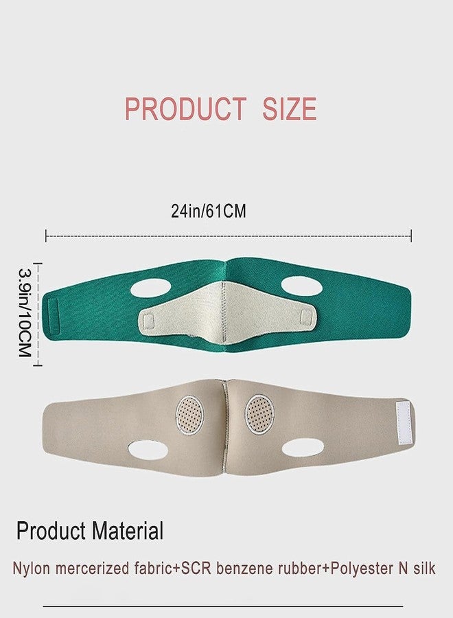 GODFLY Double Chin Reducer Tool V Line Face Lifting Strap Face Slimming Mask Jawline Shaper Face Lifter Skin Tightening Belt for Men & Women - Image 4