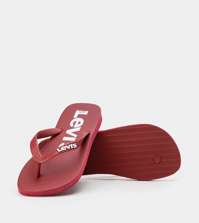 Levi's Men's Logo Detail Thong Slippers - Image 2