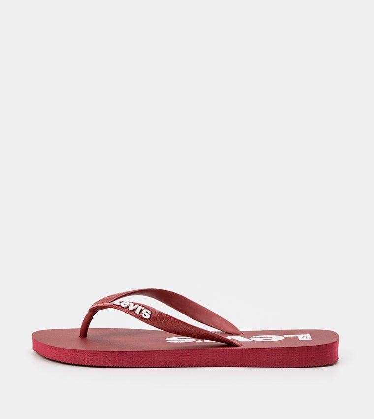 Levi's Men's Logo Detail Thong Slippers - Image 1