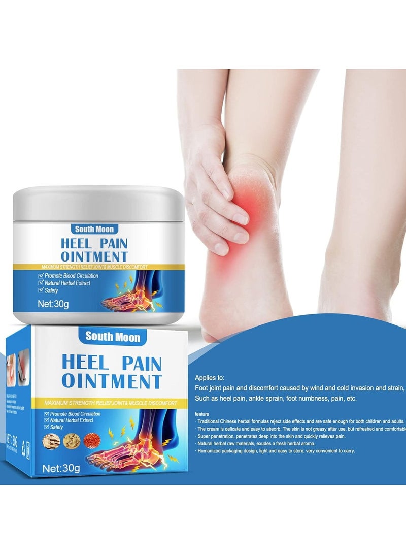 SOUTH MOON Heel Pain Relief Cream, Bone Spur Pain Relief Cream, Foot Cream, Tendon Sheath, Heel Pain Cream - Image 1
