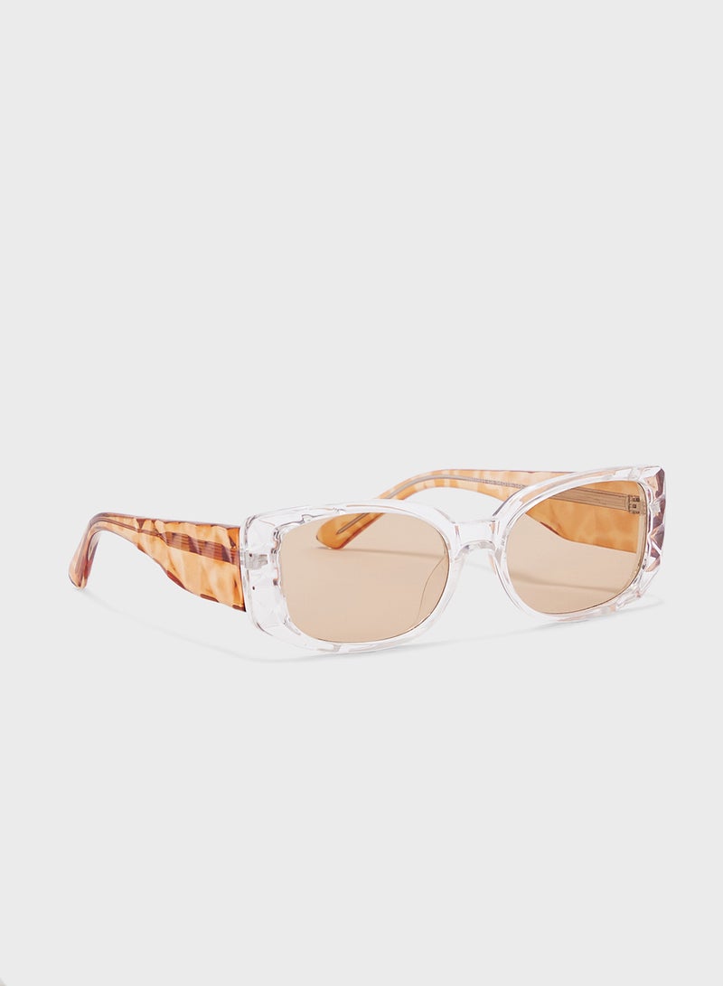 ELLA Polarized Rectangular Sunglasses  - Image 1