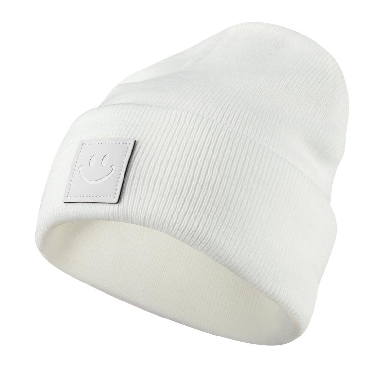 MaxNova White Beanie Hat - Image 3