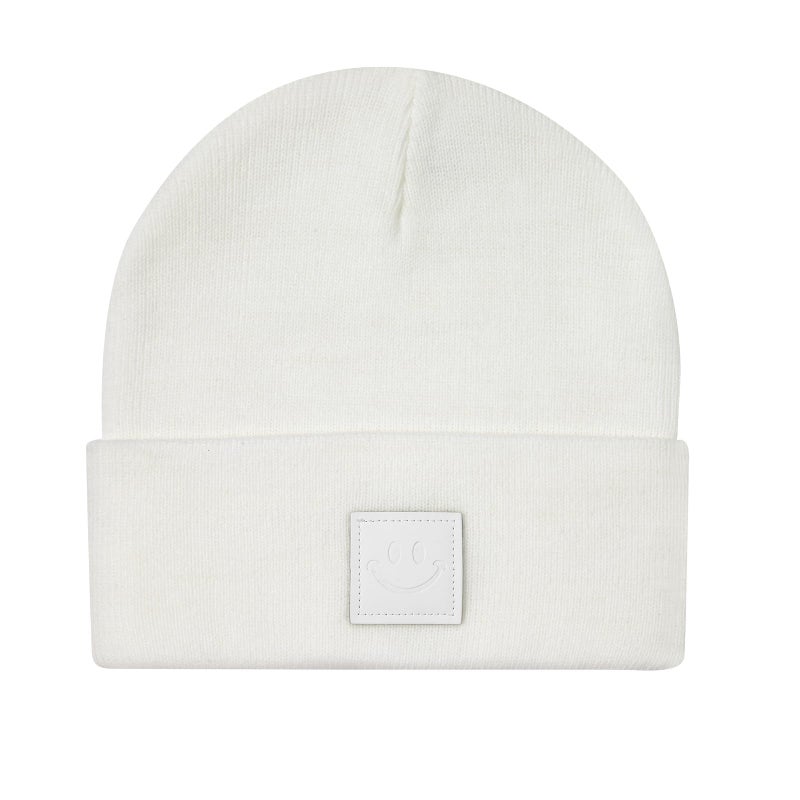 MaxNova White Beanie Hat - Image 1