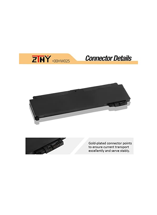 ZTHY 11.4V 24Wh 01Av405 01Av406 00Hw025 00Hw024 Laptop Battery Replacement For Lenovo Thinkpad T460S T470S Series Notebook Sb10J79003 00Hw038 01Av462 01Av407 01Av408 L16M3P73 Sb10K97605 Sb10J79002 - Image 5